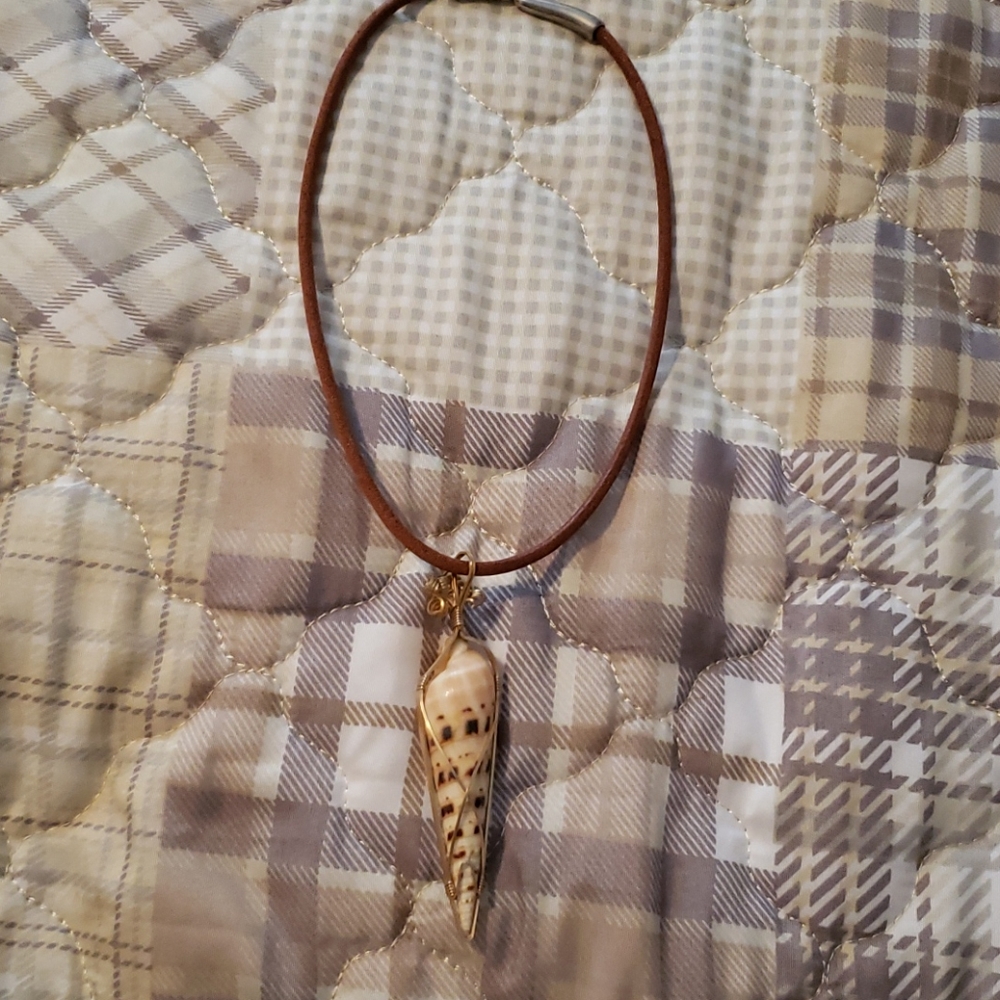 Seashell necklace